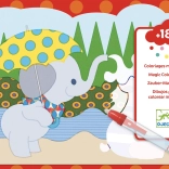 Wasser-Malbücher Tiervergnügen