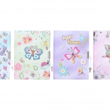 Erinnerungsbuch Schmetterling mit Schloss 13x18 cm