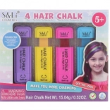 Haarkreiden – Set mit 4 Farben