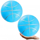 Pastellblauer leichter Gummistrandball 20 cm