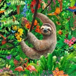 Puzzle XXL 300 Teile mit Faultier RAVENSBURGER