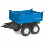 Rolly Toys Kippanhänger RollyMega Trailer blau