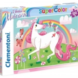 Puzzle mit 104 Teilen – Einhorn