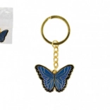 Metall-Schlüsselanhänger Schmetterling