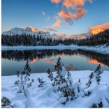 Diamantmalerei Winterruhe 30 × 40 cm