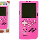 Elektronisches Spiel TETRIS Brick Game – rosa