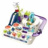 Woopie interaktives Auto-Hindernisbahn-Set Stadtfahrzeuge