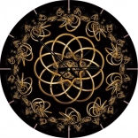 ART Puzzle Uhr Tanzen mit der Nacht 570 Teile