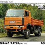 Puzzle RETRO-AUTA – ŠKODA LIAZ 18.29 XA, 40 Teile
