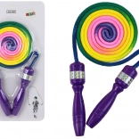 Regenbogen-Springseil Lila Griffe Bewegungskoordination