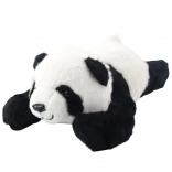 Plüsch-Panda liegend 30 cm schwarz-weiß