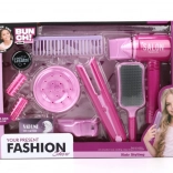 Kinder Haarstudio mit 12 Zubehörteilen