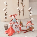 Rasselarmband mit Rehkitz STELLA