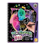Kratzer-Skizzenbuch Monster High