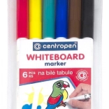 CENTROPEN Whiteboard-Marker – Set 6 Stück