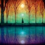 Puzzle 1000 Teile Mystische Welt – Spiegelung, ANDY KEHOE