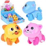 Aufzieh-Kätzchen Psotek – buntes bewegliches Spielzeug für die Kleinsten