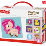 Puzzle ZigZag für Prinzessinnen Far Far Land