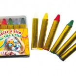 Gesichts- und Körperfarben – Set mit 6 Stück