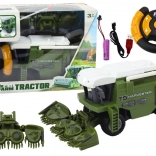 RC Mähdrescher grün