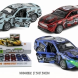 Metallenes Rennspielzeugauto 1:32 mit zu öffnenden Türen und Licht