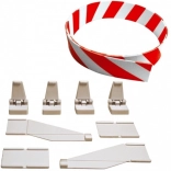 Leitplanken und Halter für Carrera Evolution, Digital 132 und Digital 124 – Set 3 m