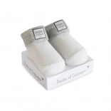 Geschenkset DOUDOU – universelle Babysocken 0–6 Monate