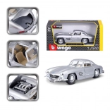 Bburago 1:24 Mercedes Benz 300SL silber 18-22023
