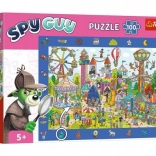TREFL Puzzle mit Bildersuche Spy Guy: Vergnügungspark 100 Teile