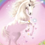 Puzzle Rosa Einhorn 150 Teile