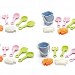 Sandset mit Eimer und Werkzeugen