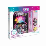 Block mit Kapuze Graffiti