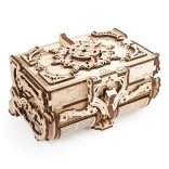 Mechanische Holz-Schmuckschatulle UGEARS – antikes Design, 3D-Puzzle