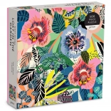 GALISON quadratisches Puzzle Verloren im Garten 500 Teile