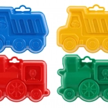 Kunststoff-Sandformen Gugelhupf 13 cm, 4 Farben