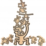 Vilac motorisches Balance-Spiel Figuren – Design KEITH HARING