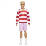 Barbie Ken Model – rot‑weiß gestreift