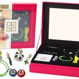 Kreativset zur Herstellung von Armbändern mit Perlen und Anhängern