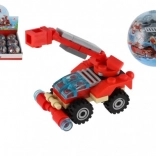 Einsatzfahrzeug Feuerwehr-Bausatz in Plastikkugel