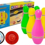 Farbiger Bowling-Set mit Lichteffekten