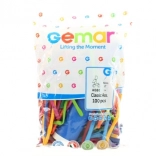 Modellierballons Gemar mit Pumpe - 100 Stk