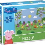 Puzzle PEPPA WUTZ – Spaß in der Sonne, 60 Teile