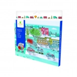 Pockets Schrumpffolie – kreative Set Verkehrsmittel