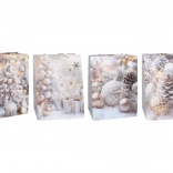 Geschenktasche M 26 × 32 × 10 cm – Weihnachten