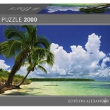 2000-Teile-Puzzle Heye – Paradiespalmen