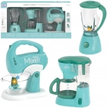 WOOPIE Set Haushaltsgeräte für Kinder 3 in 1 Mixer Blender Küchenmaschine