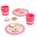 Bigjigs Toys Holzset Kekse mit Milch