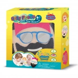 Bade-Schaumaufkleber – lustige Gesichter