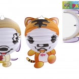 Lampion Kugel 25 cm Katze oder Hund