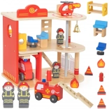 VIGA Holz-Feuerwache, 3 Etagen, 14 Teile